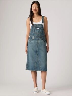 Levi Strauss NWT Deconstructed Midi Skirtall